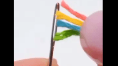 سوزن نخ کردن