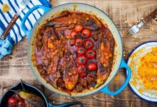 خورشت بادمجان اناری