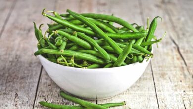 Properties of green beans