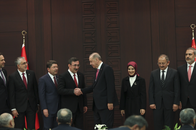 اردوغان و کابینه جدیدش
