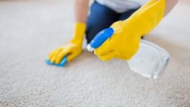۷ روش ساده برای تمیز کردن فرش