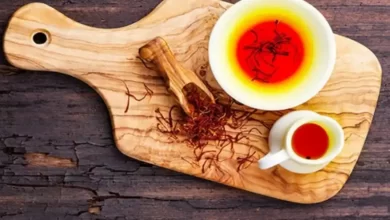 ترفند عالی خوش رنگ تر شدن زعفران با یخ
