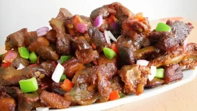 خوراک جگر مرغ