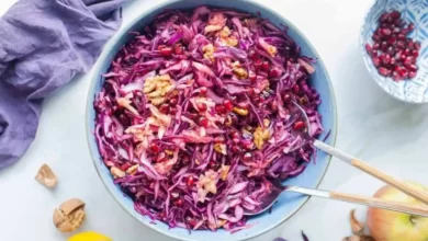 طرز تهیه یک سالاد خوشمزه پاییزی