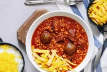 گرفتن تلخی خورشت قیمه