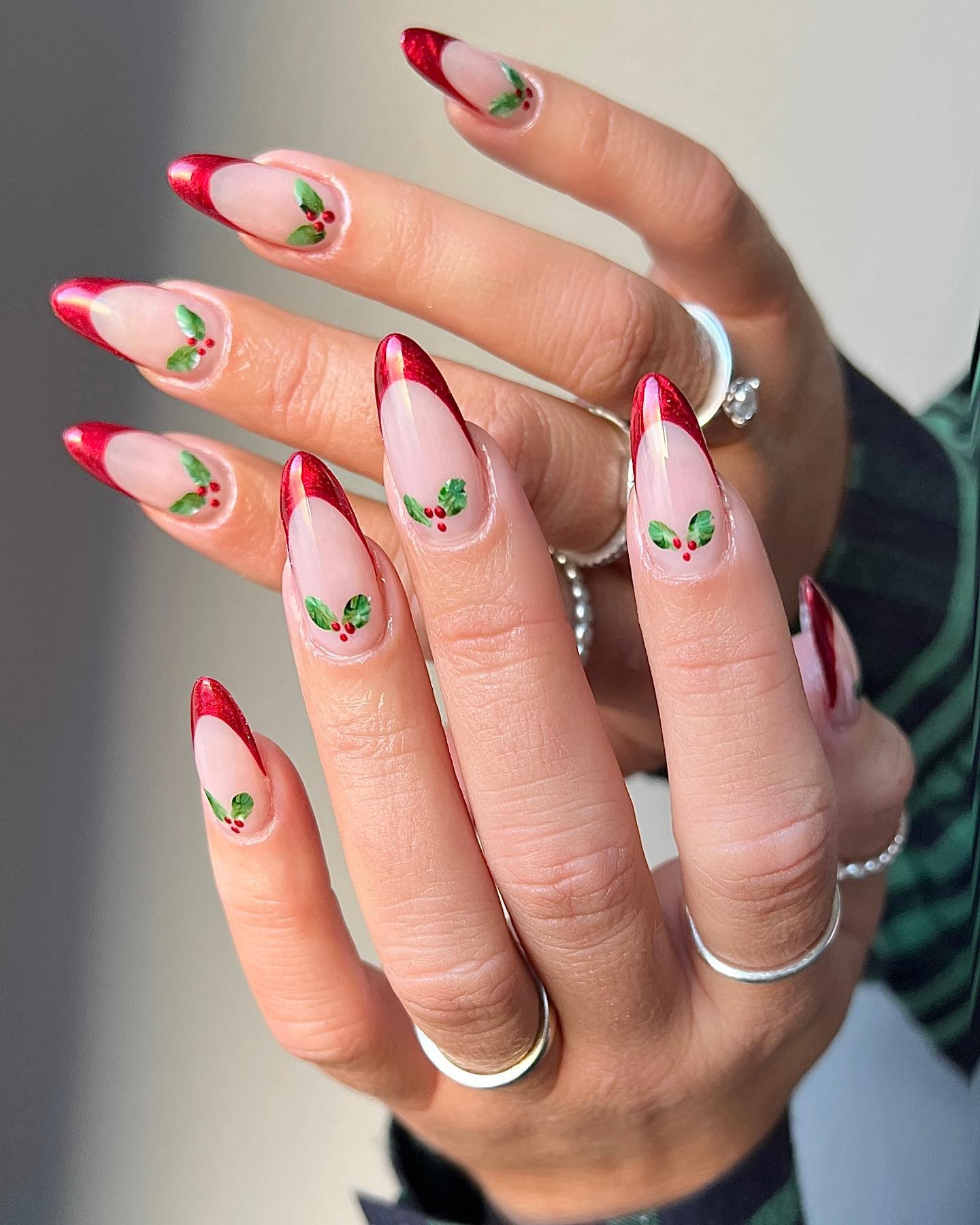 طراحی ناخن کریسمس2