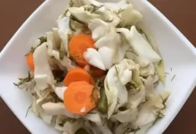 ترشی کلم بقچه ای