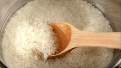 برنج خیس خورده