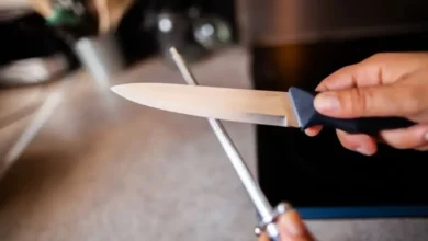 تیز کردن چاقو