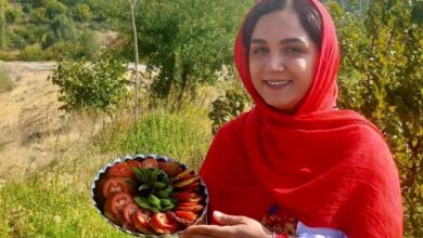 کتلت سیب زمینی و اسفناج