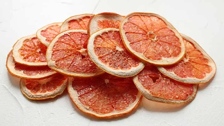 خشک کردن گریپ‌ فروت