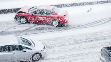 Driving in the snow 1