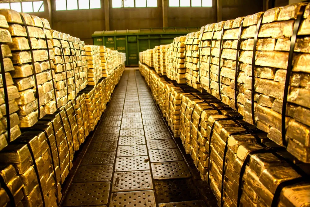 The largest gold reserves