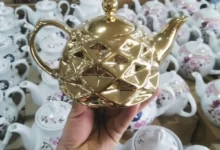 رفع لکه چای از قوری