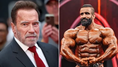 آرنولد شوارتزنگر و هادی چوپان