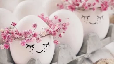طراحی تخم مرغ هفت سین