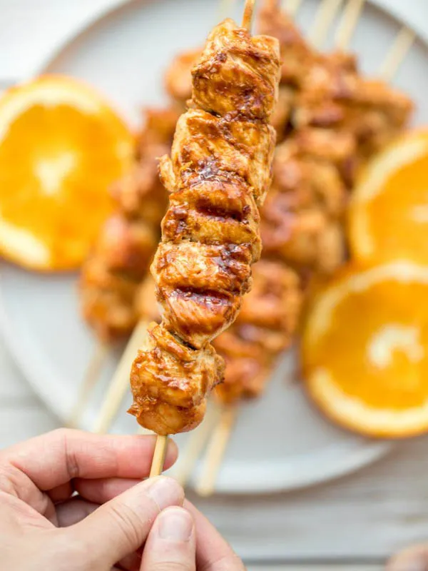 جوجه کباب چوبی
