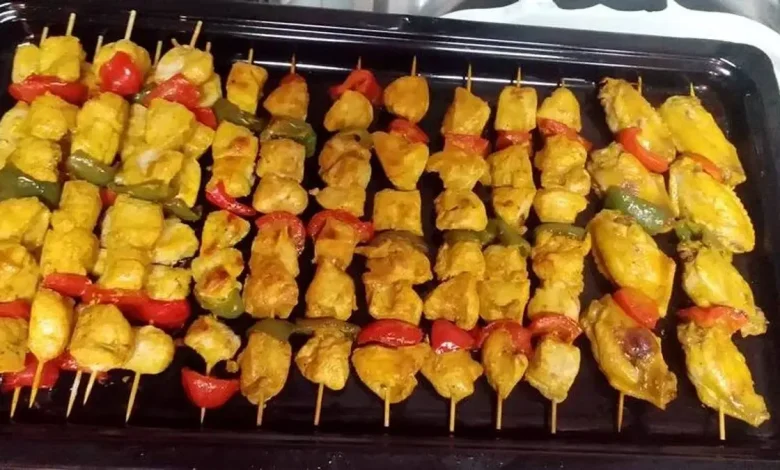 جوجه کباب چوبی