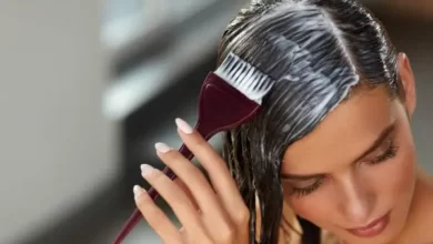 رنگ کردن مو با پوست گردو