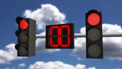 عبور از چراغ قرمز