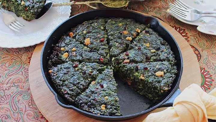 لیست ۱۱ افطاری ساده و کم هزینه 2 سبزی