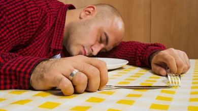 Drowsiness after eating