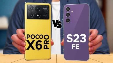 مقایسه Poco X6 Pro و S23 FE