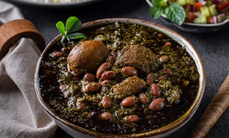 خورشت قرمه سبزی