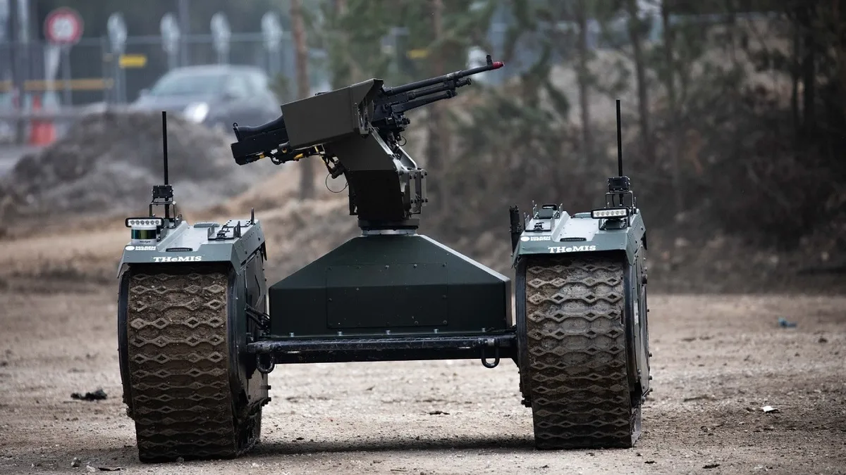 ربات سربازهای ارتش اوکراین