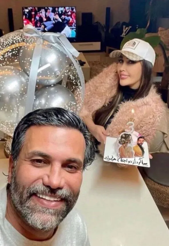 علیرضا نیکبخت و همسرش