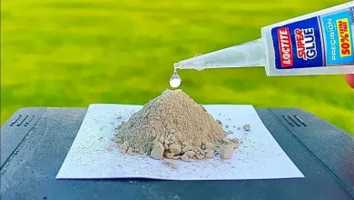 چطور با سیمان یک چسب قدرتمند را در یک دقیقه بسازیم؟
