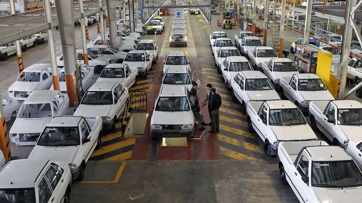 تولید ۵ خودرو متوقف شد