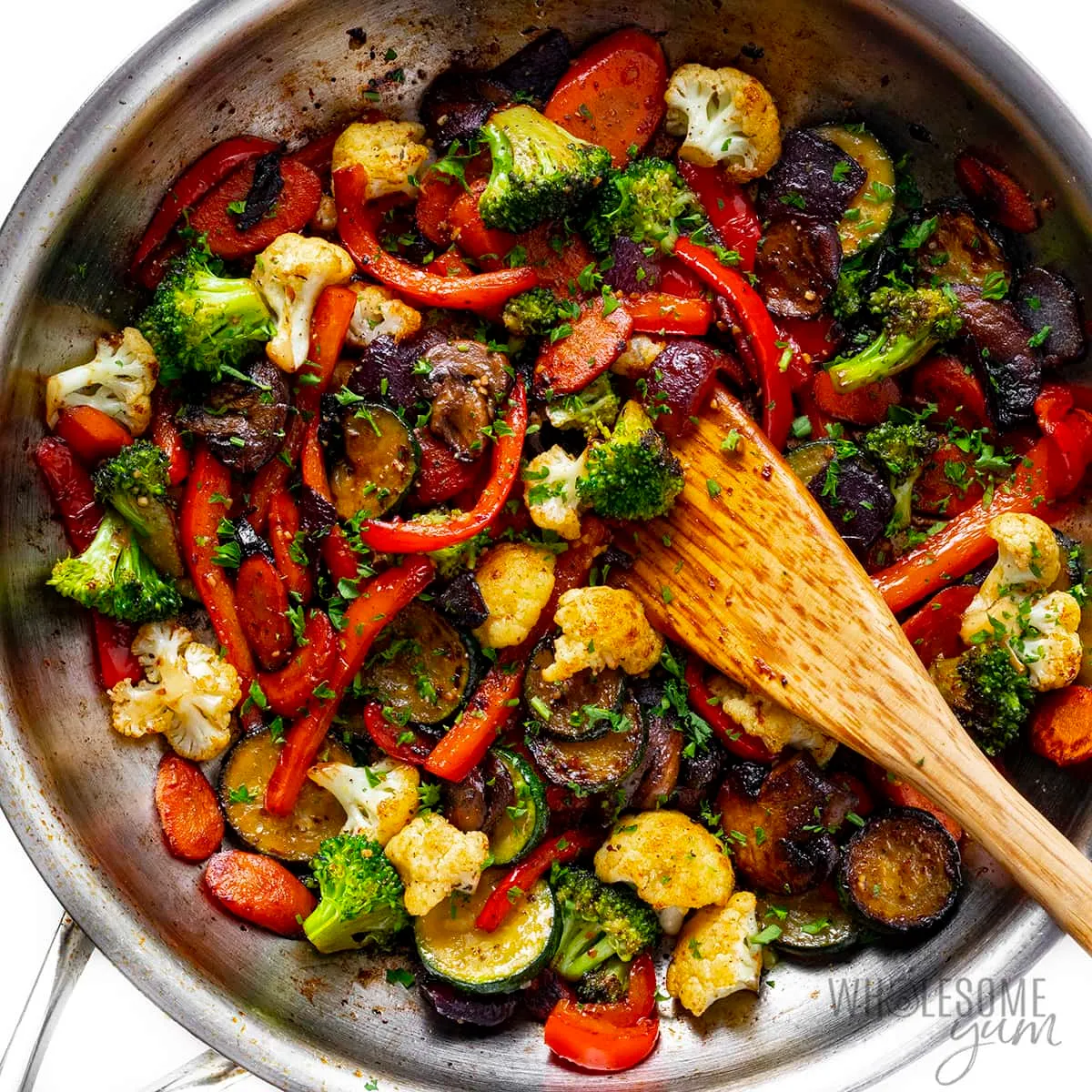 Cooked vegetables