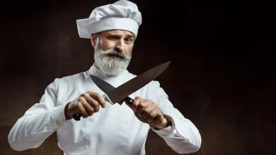 تیز کردن چاقو