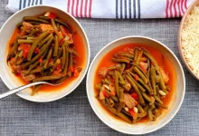 خورش لوبیا سبز