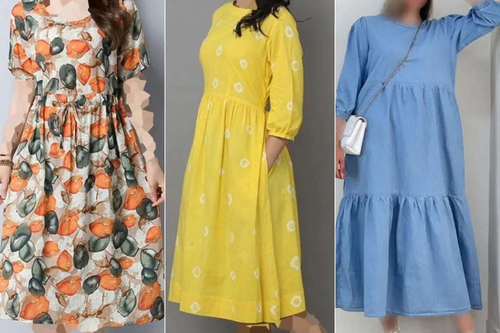 پیراهن های خنک تابستانی 2 پیراهن های خنک برای تابستان1