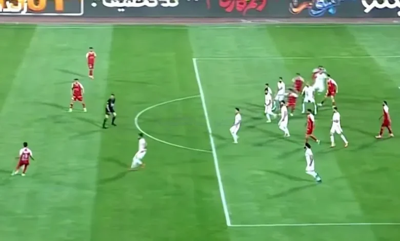 صحنه مشکوک گل پرسپولیس