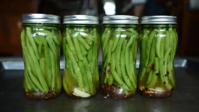 How to make pickled green beans