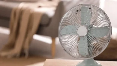 fan at night