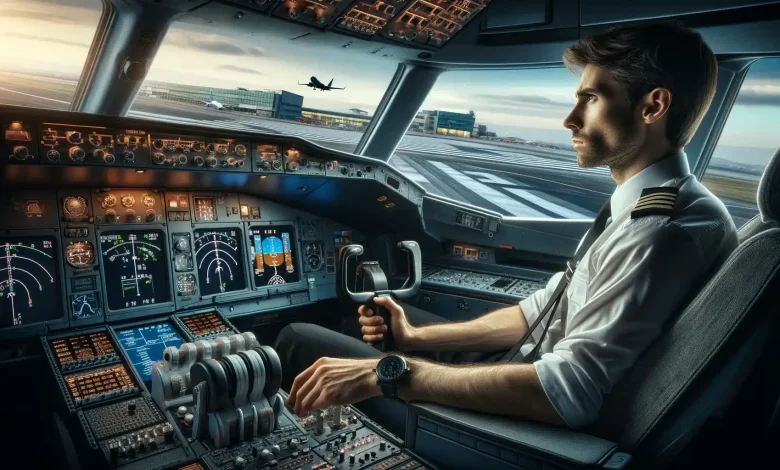 pilot landing 1
