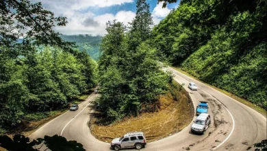 جاده چالوس در سال ۱۳۲۰1