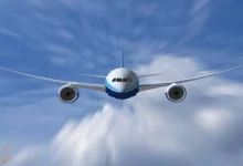 سرعت حرکت هواپیما از فضای جو (فیلم)