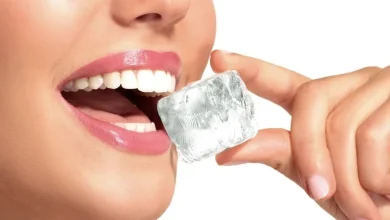 عوارض یخ خوردن