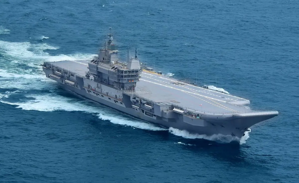 ناو هواپیمابر ins vikrant