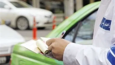 نرخ جریمه رانندگی