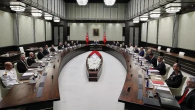 نشست شورای امنیت ملی ترکیه