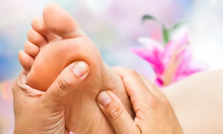 دفع سموم بدن از پا