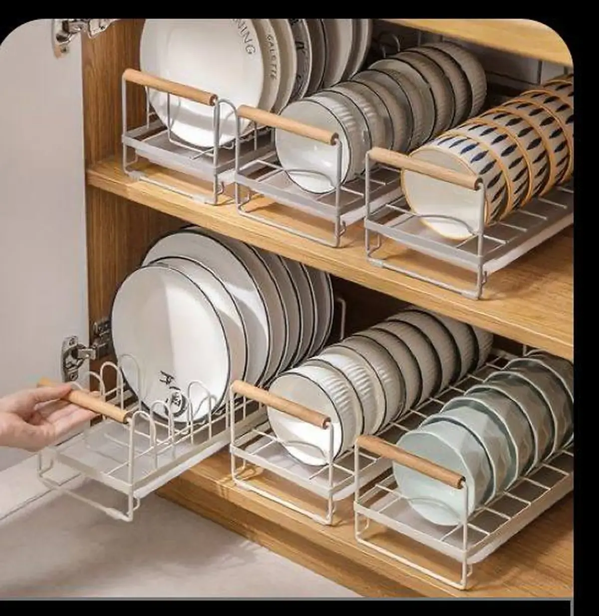 15 ایده عالی برای چیدمان کابینت آشپزخانه کوچکعکس13
