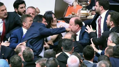 Conflict in the Turkish Parliament