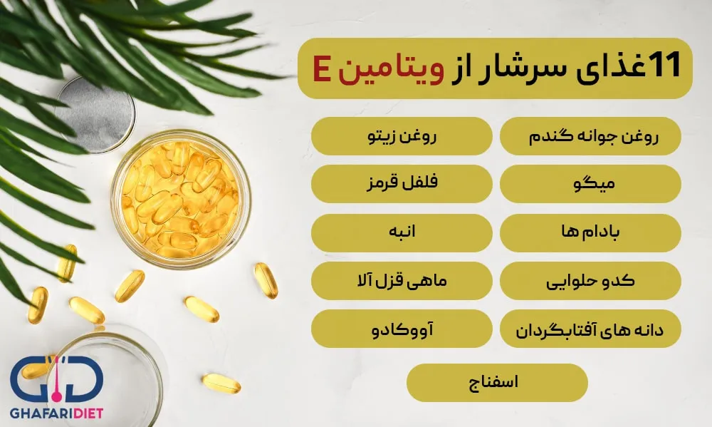 خواص ویتامین e